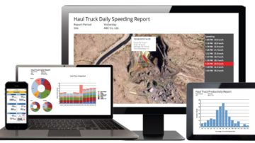 Tableau de bord Loadrite rapport de vos carrières