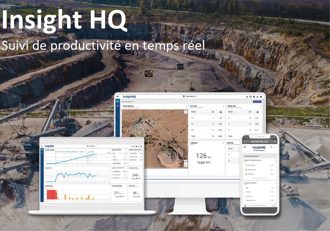 Loadrite insight HQ suivi de votre productivité de carrière