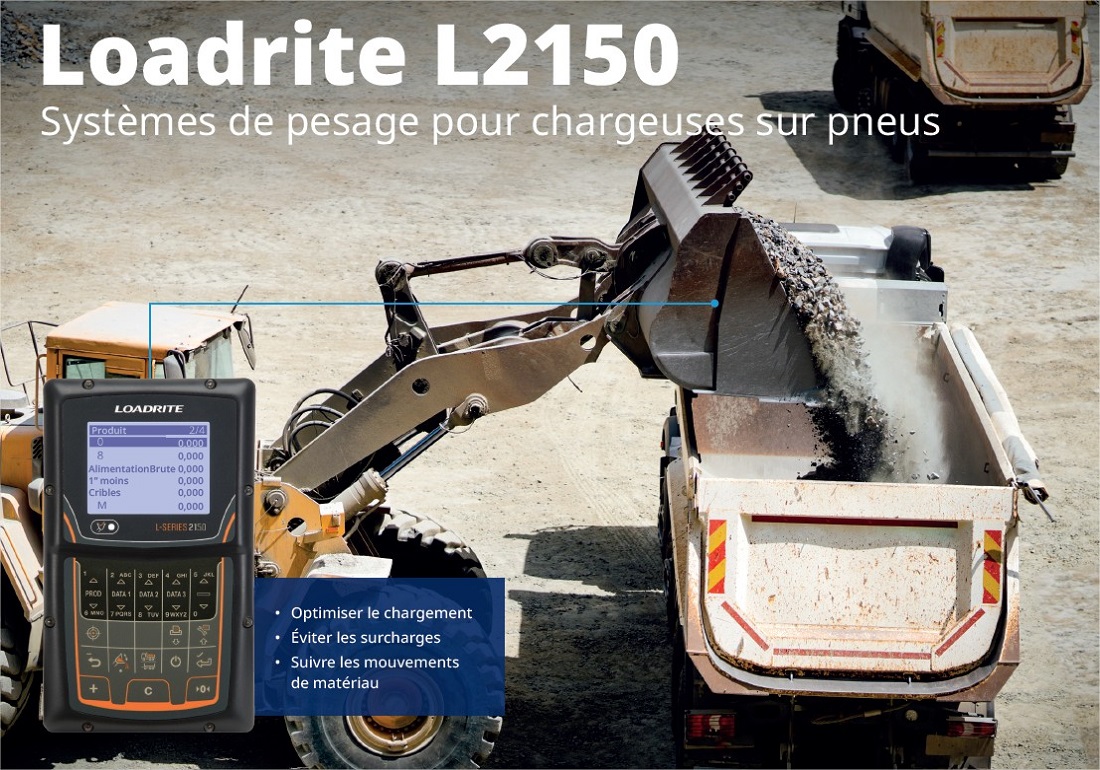 Loadrite L2150 système de pesage pour chargeuse sur pneus